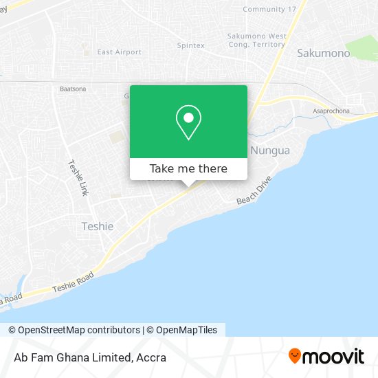 Ab Fam Ghana Limited map