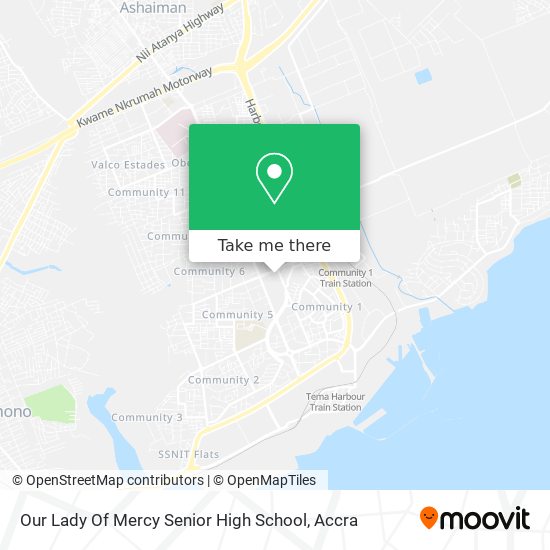 Our Lady Of Mercy Senior High School map