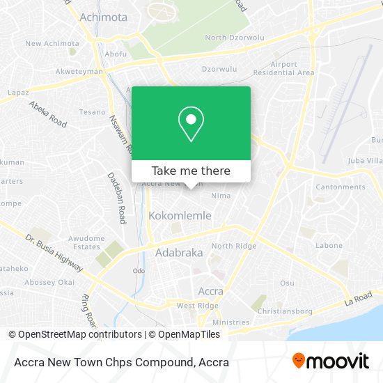 Accra New Town Chps Compound map