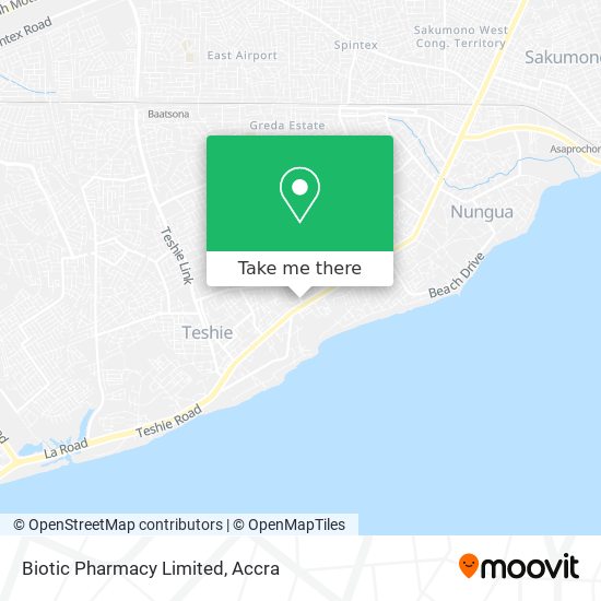 Biotic Pharmacy Limited map