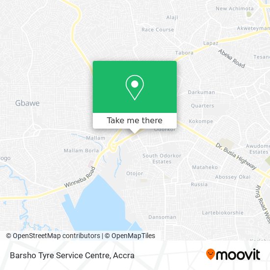 Barsho Tyre Service Centre map