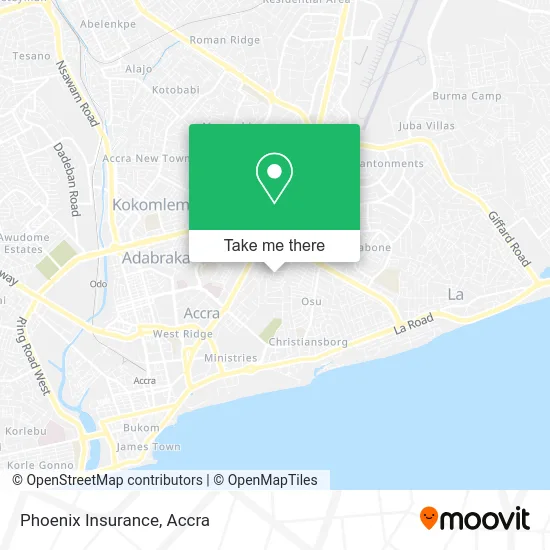 Phoenix Insurance map