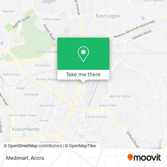 Medimart map