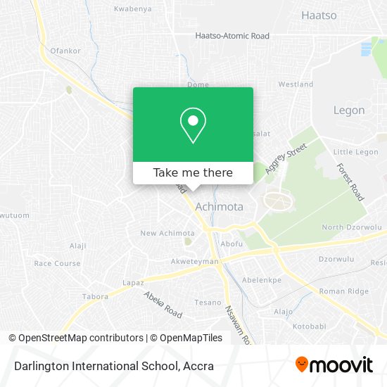 Darlington International School map