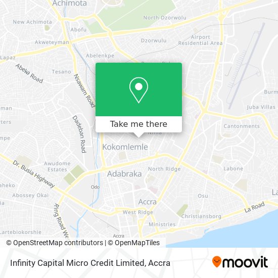 Infinity Capital Micro Credit Limited map
