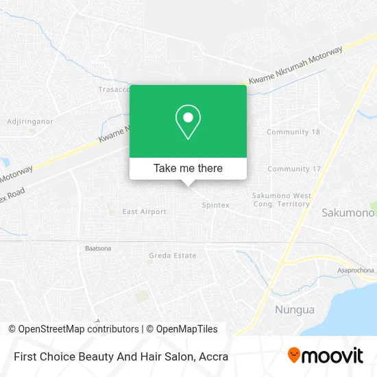 First Choice Beauty And Hair Salon map