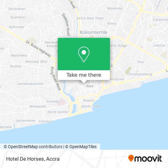 Hotel De Horses map