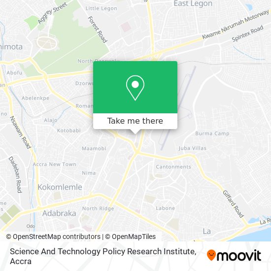 Science And Technology Policy Research Institute map