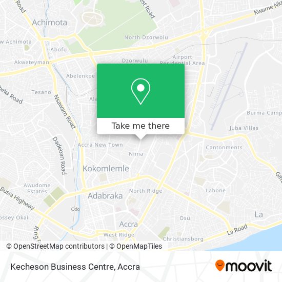 Kecheson Business Centre map