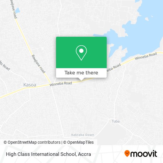 High Class International School map