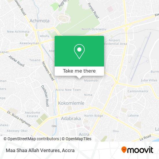 Maa Shaa Allah Ventures map