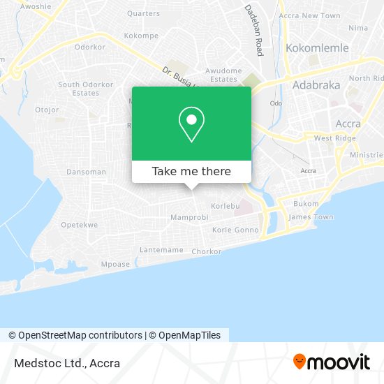 Medstoc Ltd. map