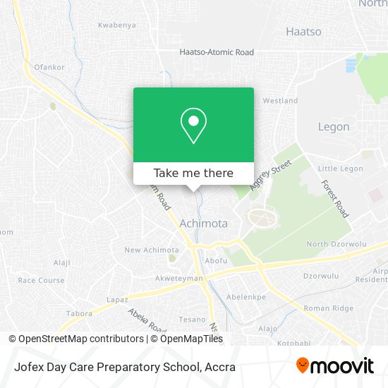 Jofex Day Care Preparatory School map