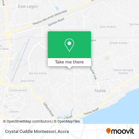 Crystal Cuddle Montessori map