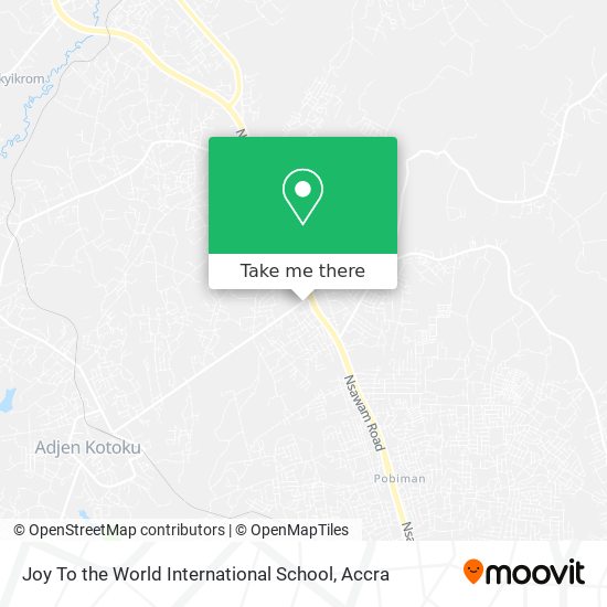 Joy To the World International School map