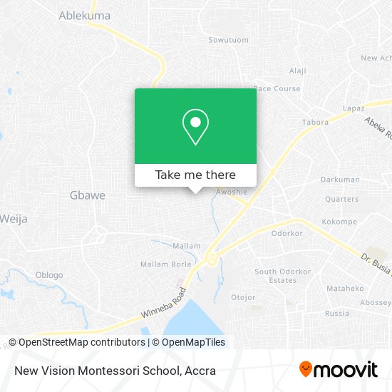 New Vision Montessori School map