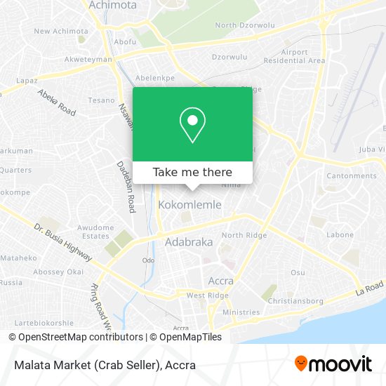 Malata Market (Crab Seller) map