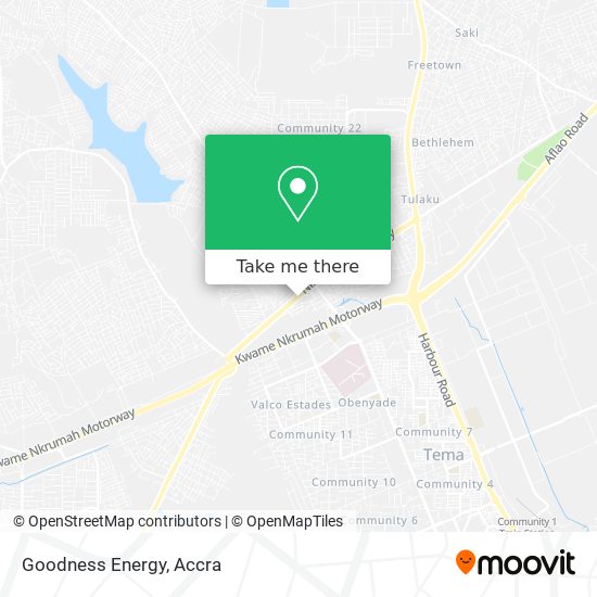 Goodness Energy map