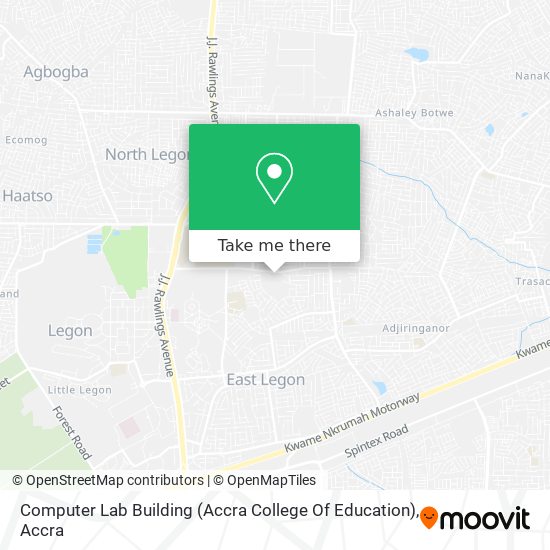 Computer Lab Building (Accra College Of Education) map