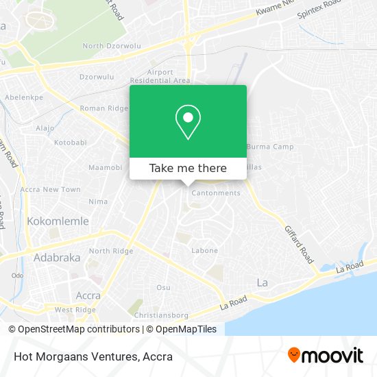 Hot Morgaans Ventures map