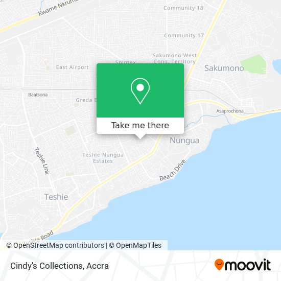 Cindy's Collections map