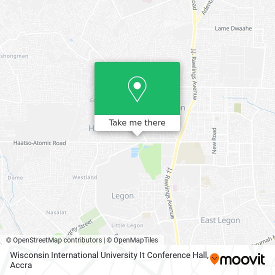 Wisconsin International University It Conference Hall map