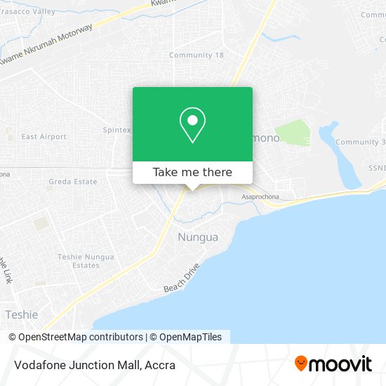 Vodafone Junction Mall map