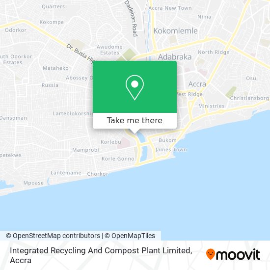 Integrated Recycling And Compost Plant Limited map