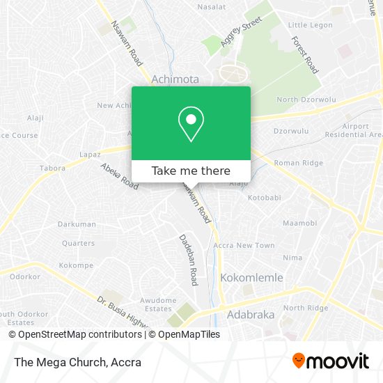 The Mega Church map
