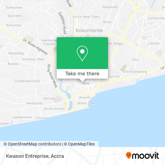 Kwason Entreprise map