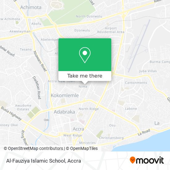 Al-Fauziya Islamic School map