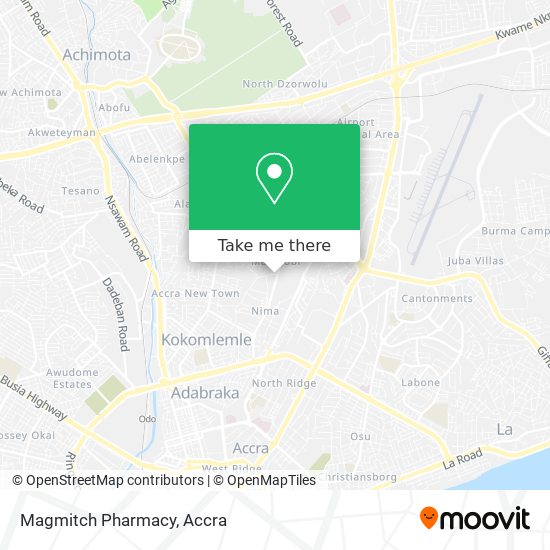 Magmitch Pharmacy map