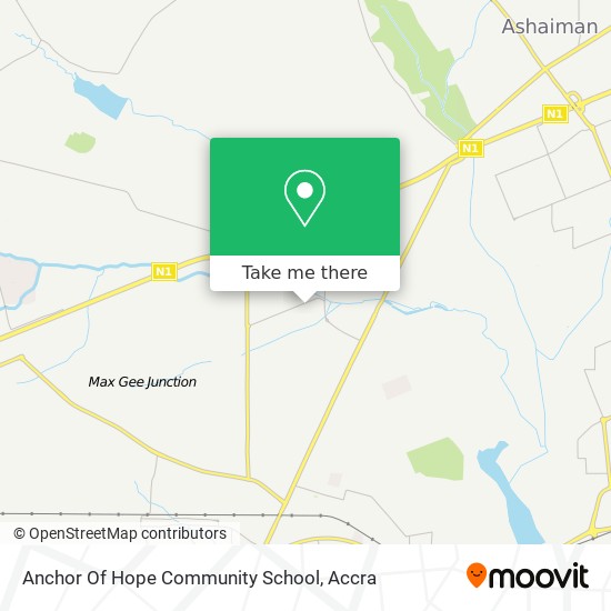 Anchor Of Hope Community School map