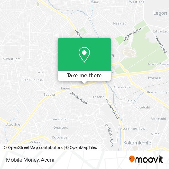 Mobile Money map