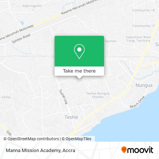 Manna Mission Academy map