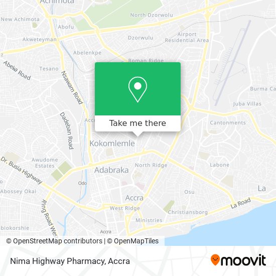 Nima Highway Pharmacy map