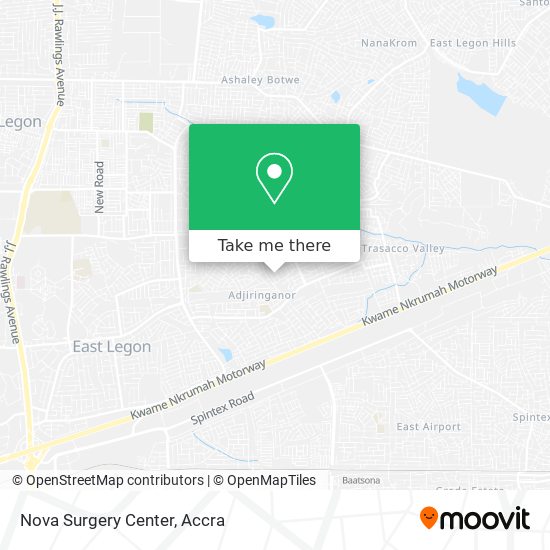 Nova Surgery Center map
