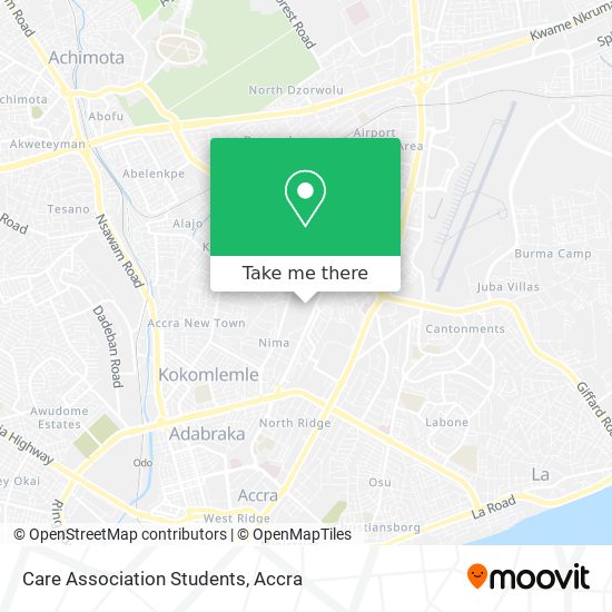 Care Association Students map