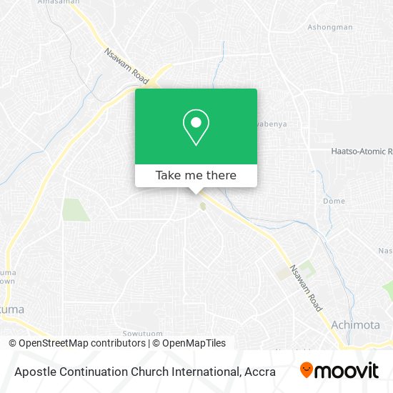 Apostle Continuation Church International map