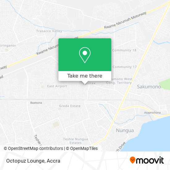 Octopuz Lounge map