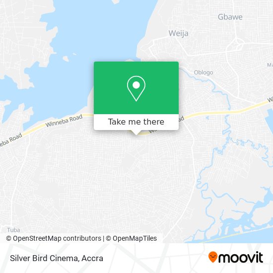 Silver Bird Cinema map