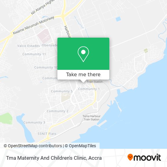 Tma Maternity And Children's Clinic map