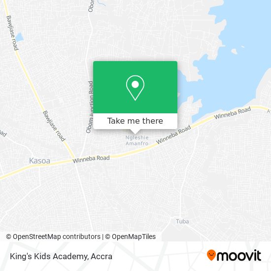 King's Kids Academy map