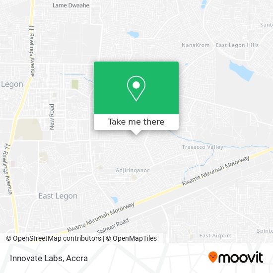 Innovate Labs map