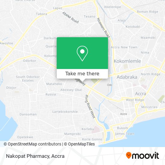 Nakopat Pharmacy map