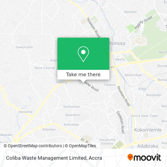 Coliba Waste Management Limited map