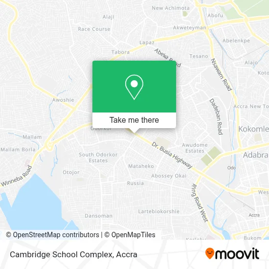 Cambridge School Complex map