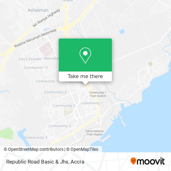 Republic Road Basic & Jhs map