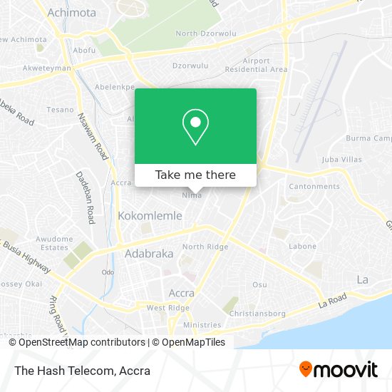 The Hash Telecom map