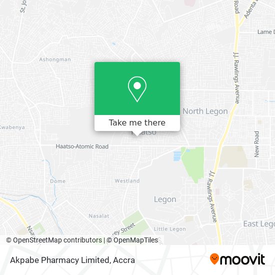 Akpabe Pharmacy Limited map